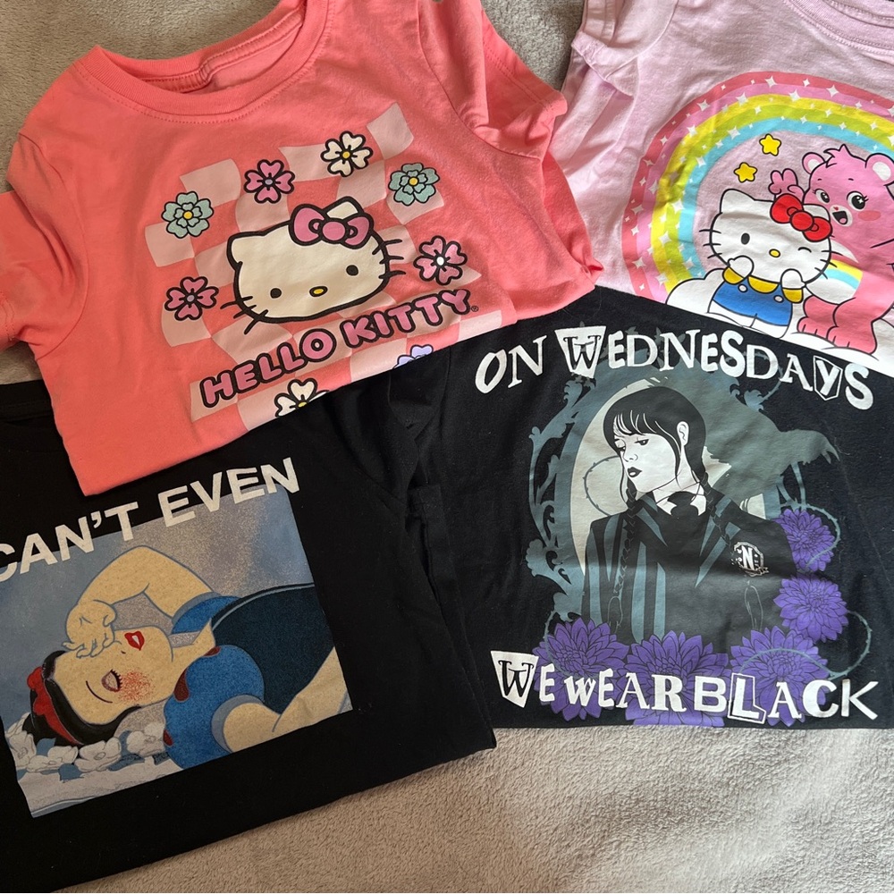 Girls’ Graphic Tees 6/6X